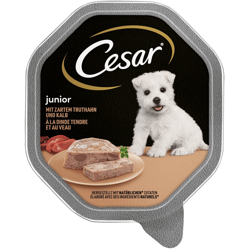 CESAR® Junior mit Truthahn & Kalb, 150g - 1