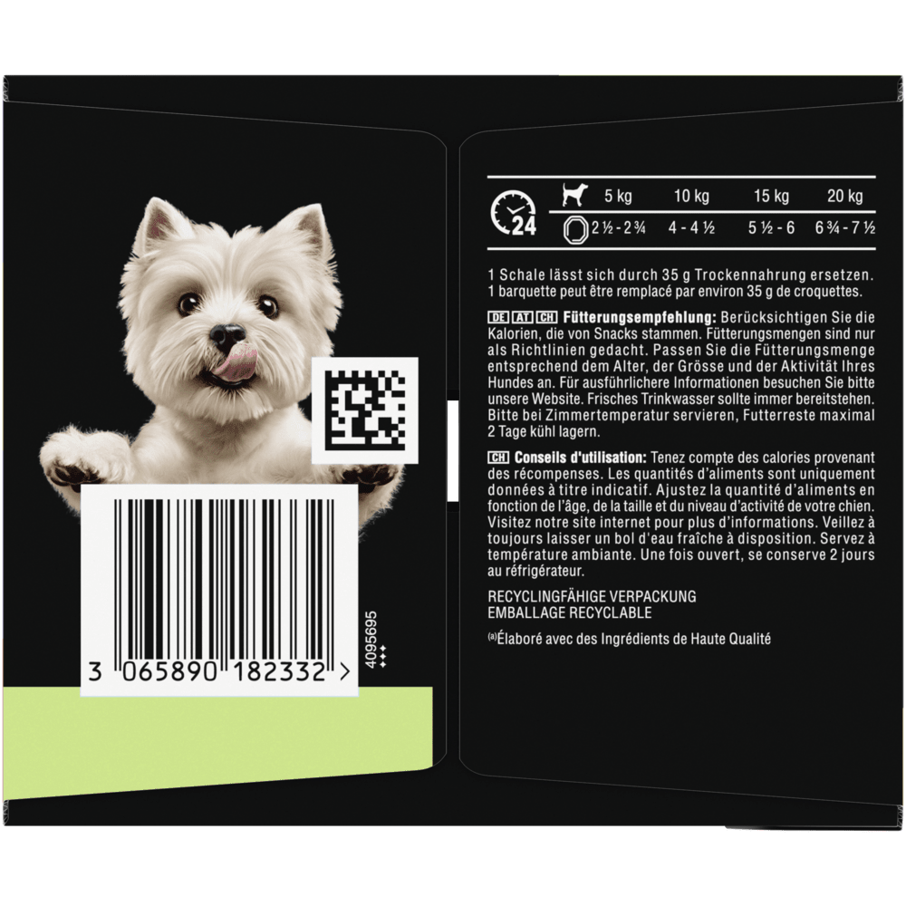 CESAR® GARTEN-TERRINE 4 Varietäten Lamm & Truthahn, Huhn, Wild & Huhn, Rind, Multipack 8 x 150g - 2