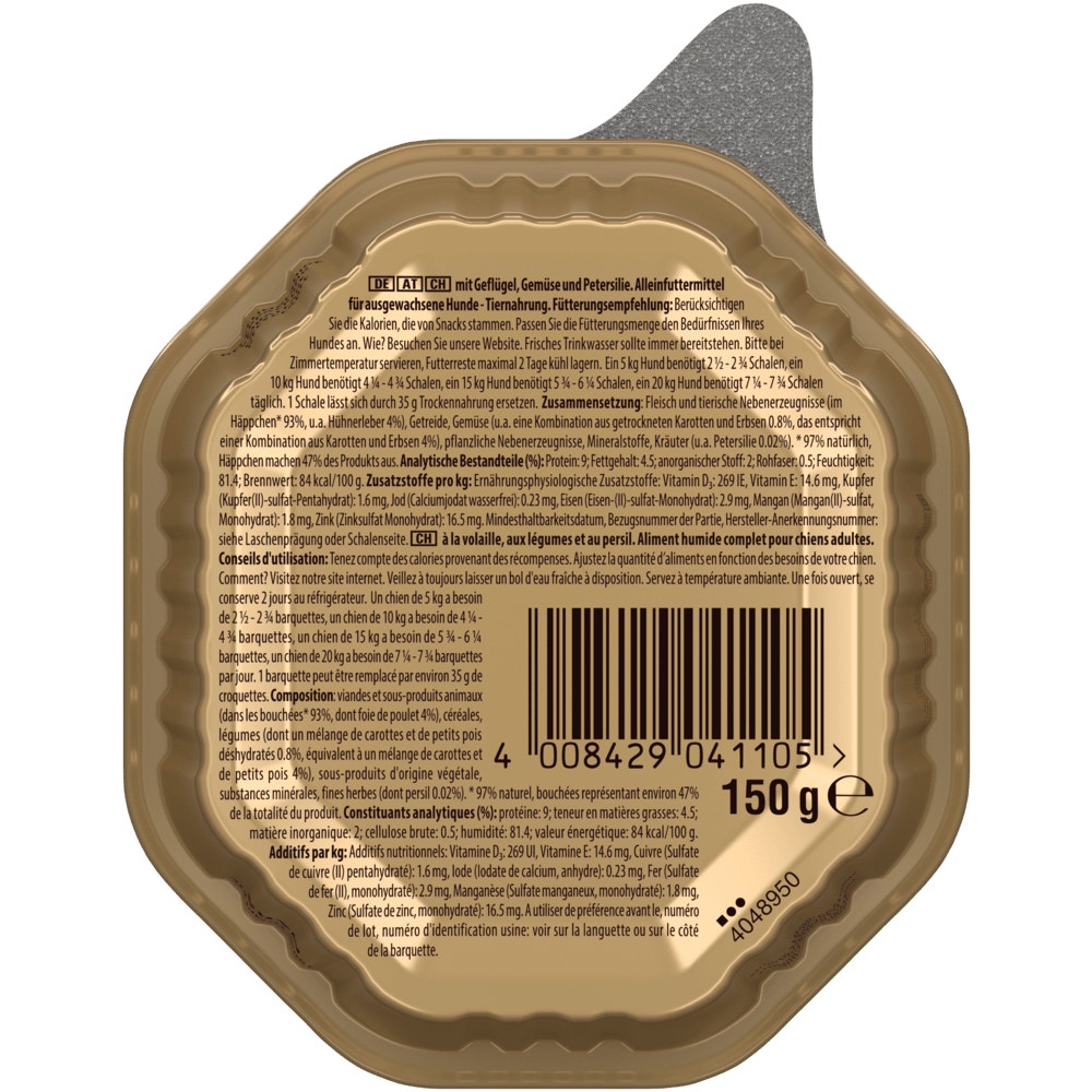 CESAR® Landragout mit Geflügel, 150g - 2