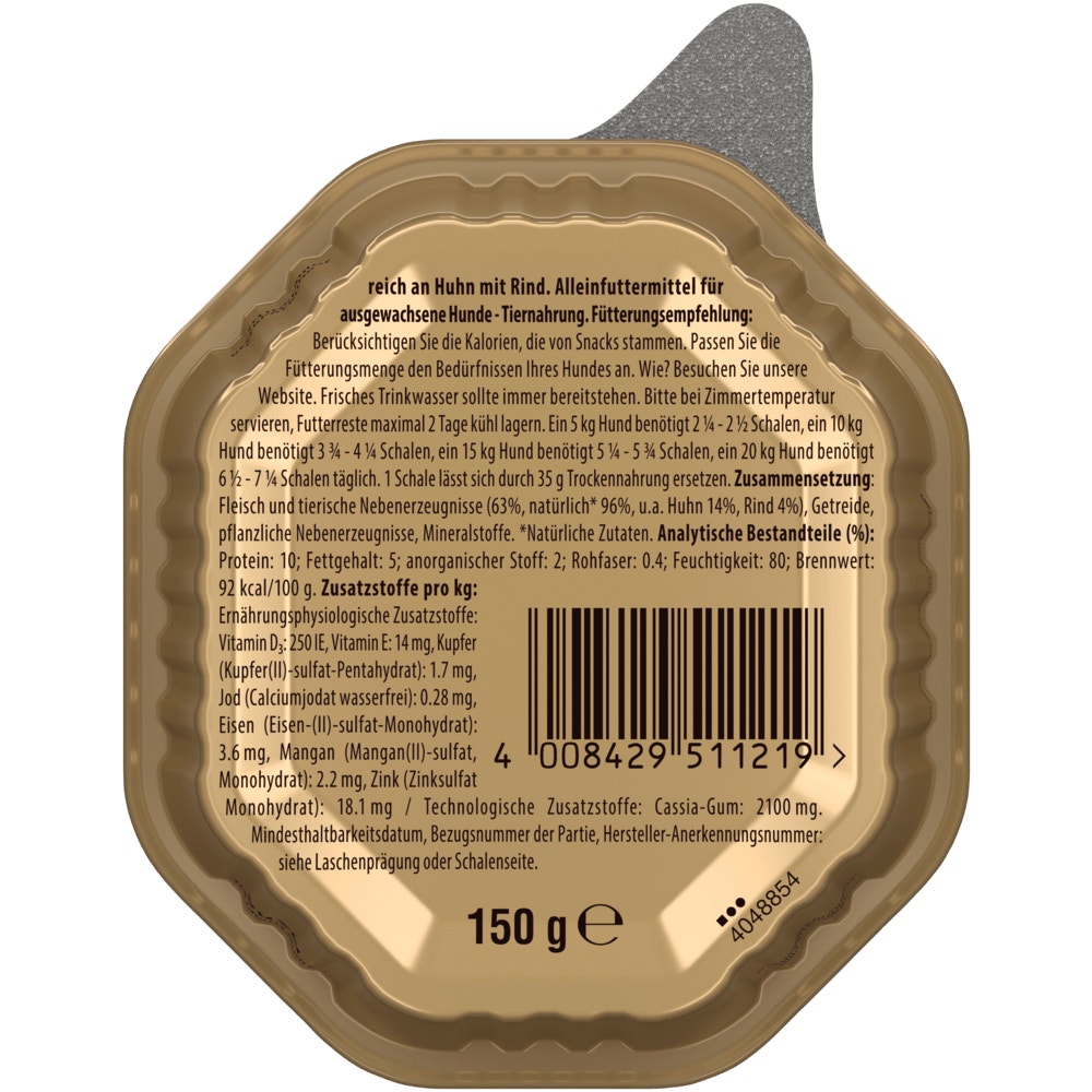 CESAR® KLASSIK-TERRINE mit Geflügel & Rind, 150g - 2