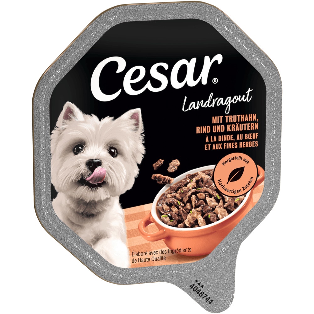 CESAR® KLASSIK-TERRINE mit Kalb & Geflügel, 150g - 1