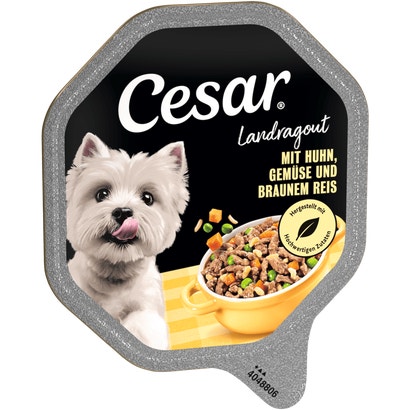 Landragout Huhn, Schale